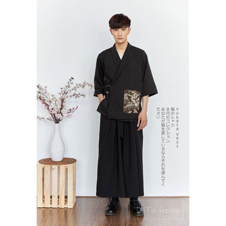 Hakama Pants - Quần ống xếp phong cách Nhật Bản