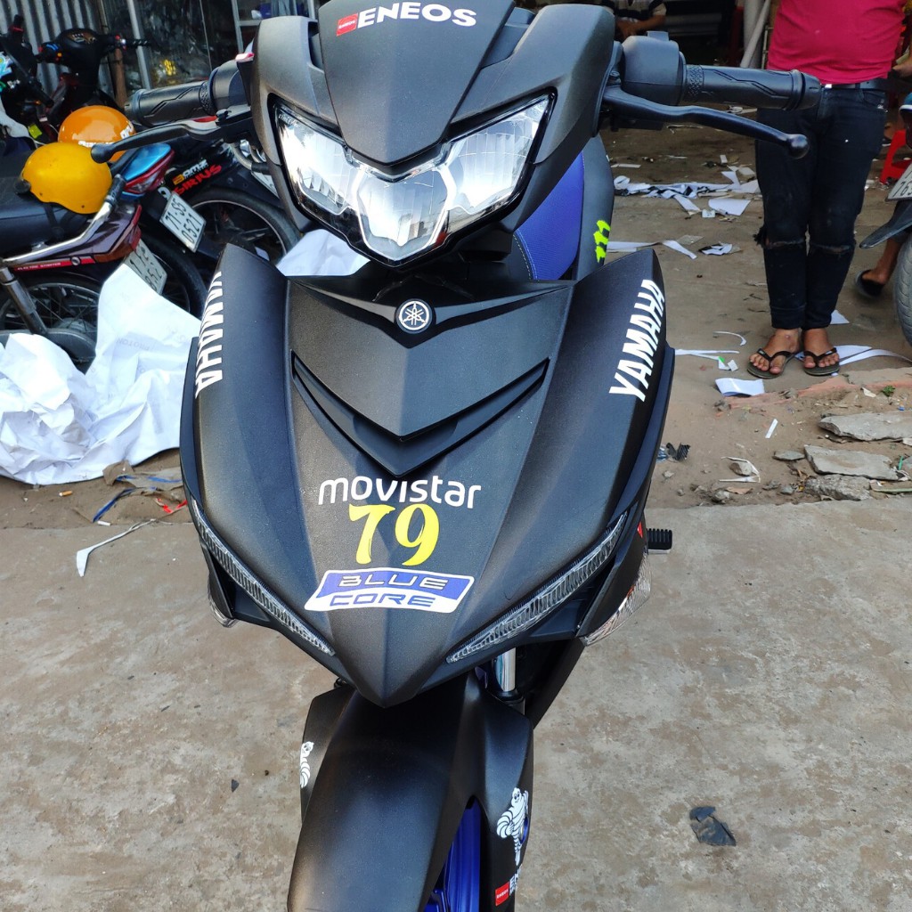 Tem trùm ex 150 Đen Nhám 💖FREESHIP💖 Giảm 100k Cho Đơn Hàng Từ Bộ Tem Trùm 3 lớp Mã T12