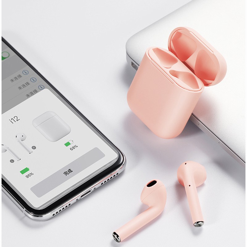 Tai Nghe Bluetooth InPods 12 Chính hãng Chống Nước IPX5 Cảm Biến 1 chạm âm thanh siêu hay