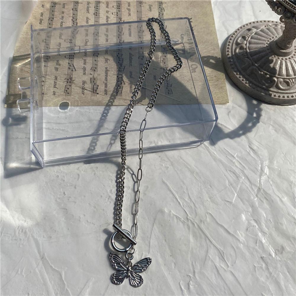 Vòng Cổ Choker Mặt Hình Bướm 26Eddie Thời Thượng