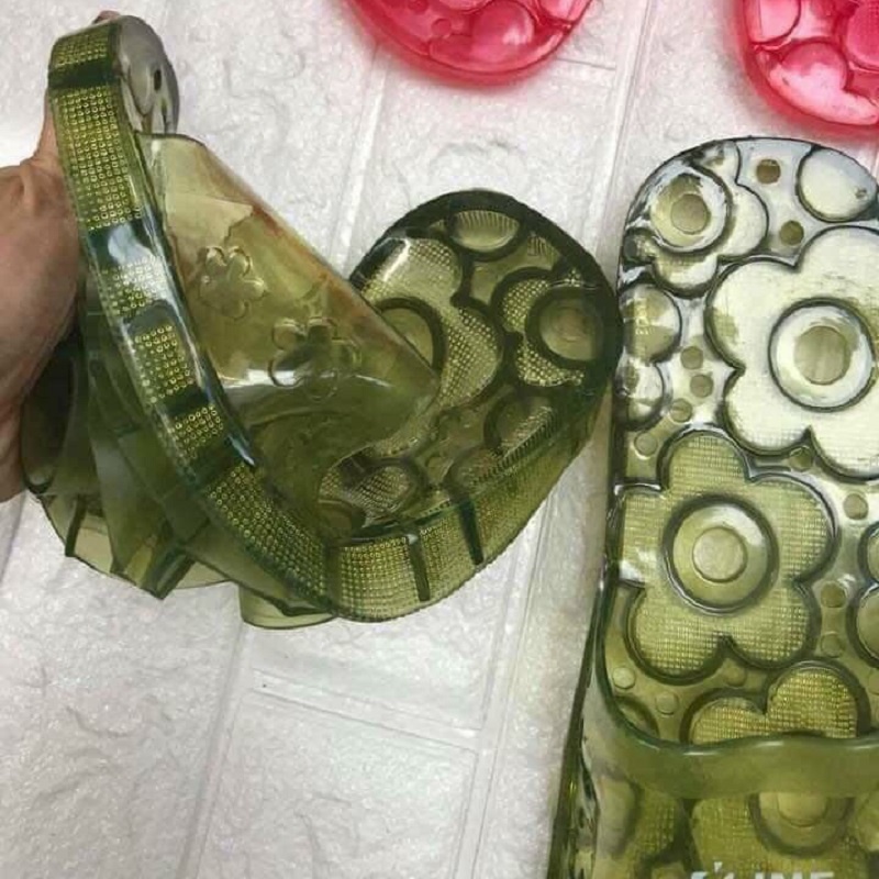 Dép Nhựa S'line Kiểu Hàn Quốc Siêu Bền Đi Trong Nhà Tắm