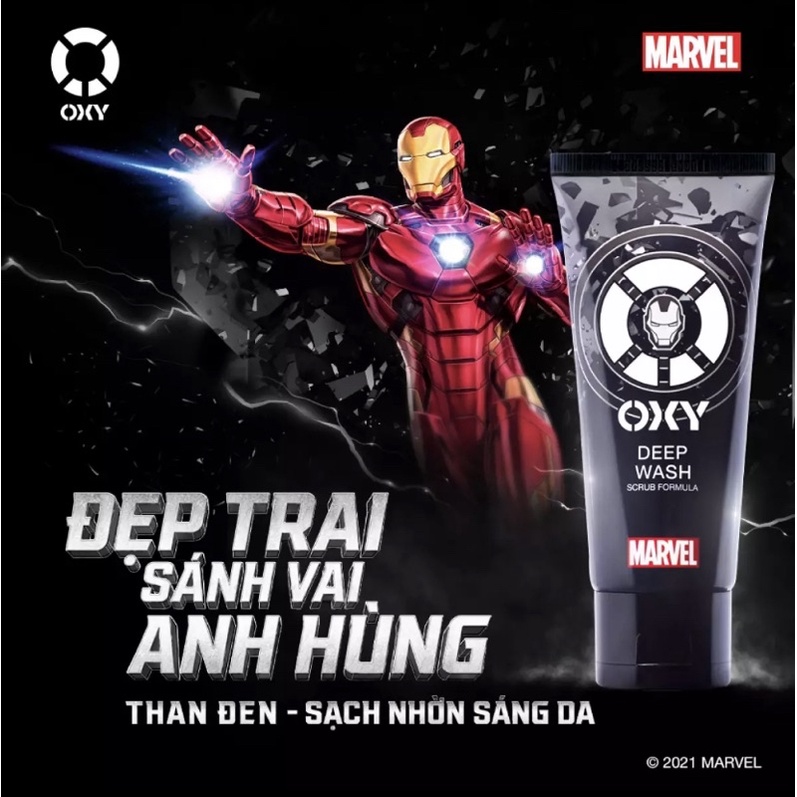 OXY Deep Wash Scrub Formula - Kem rửa mặt có hạt làm sạch sâu, đánh bay nhờn, tút sáng da 100g