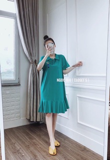 Đầm suông đuôi cá