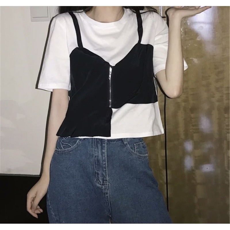 áo croptop yếm