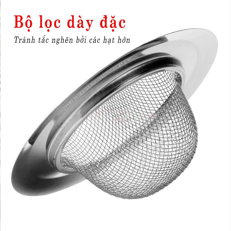 Lưới Lọc Rác, Lưới Inox Lọc Rác Bồn Rửa Chống Tắc Nghẽn Không Gỉ PAPAA.HOME