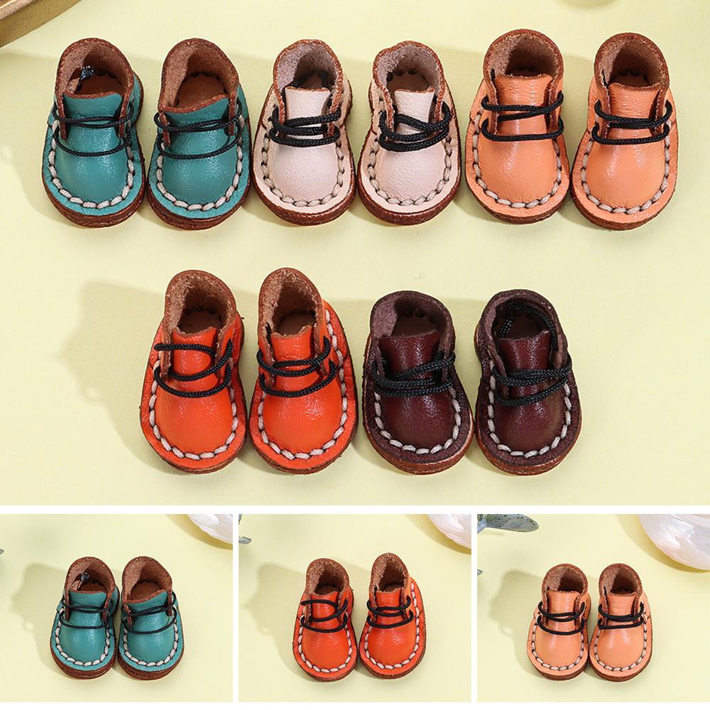 Giày Búp Bê Da Bò Handmade 5 Màu Dễ Thương