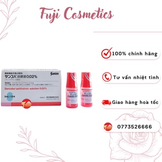 Nhỏ Mắt Cận Thị Sancoba Fujicosmetic Nhật Bản 5ml hỗ trợ thị lực