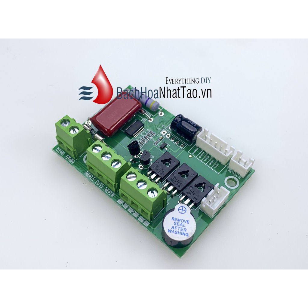 Mạch Điều Khiển Quạt từ Xa FAN-02 Dùng quạt hơi nước