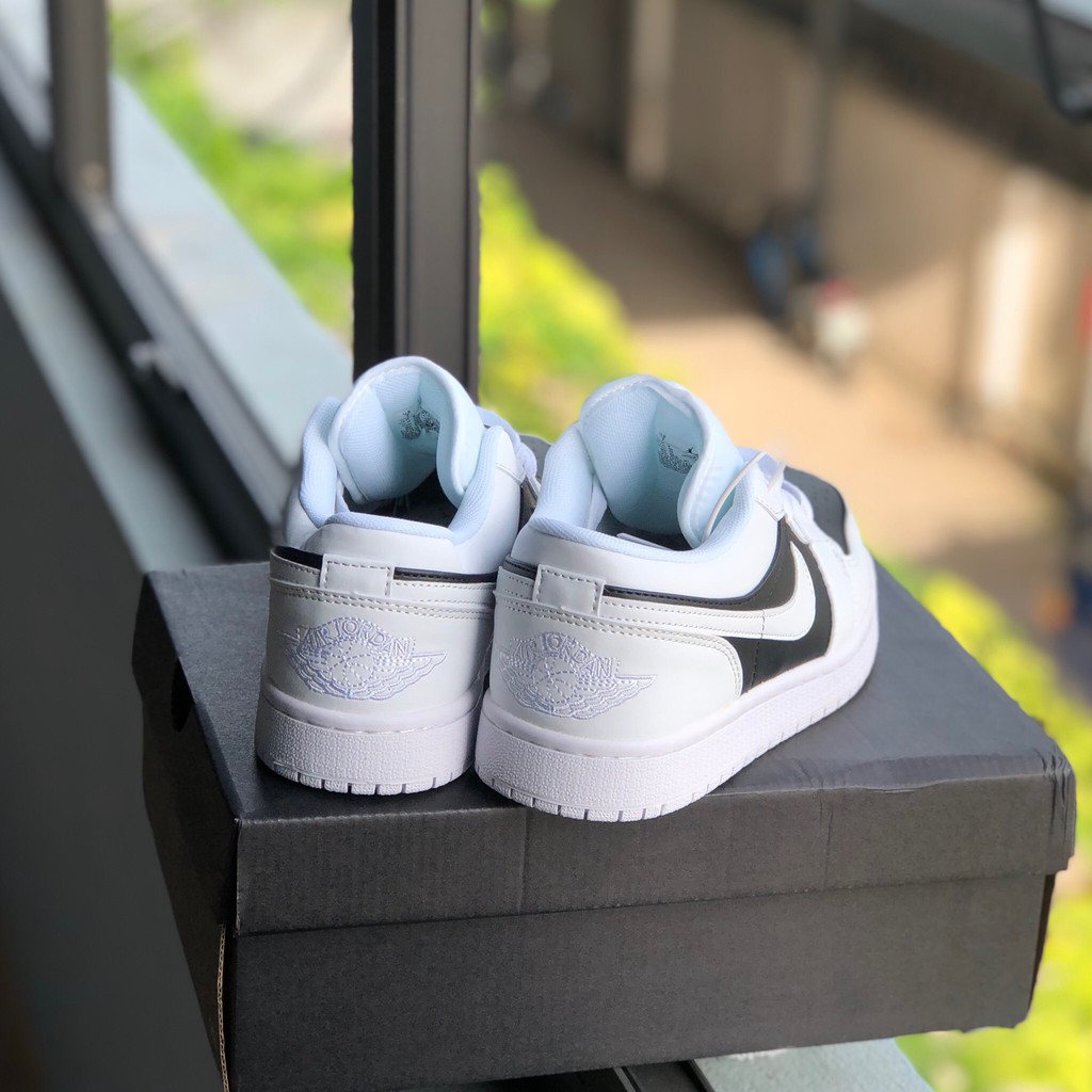 Giày JD1 Panda Low White Black New Bản Trung Cao Cấp Logo Trắng Mũi Đen Mới Nam Nữ - Giày Tốt Official | BigBuy360 - bigbuy360.vn