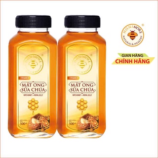 Set 2 chai Mật ong rừng sữa chúa Honimore 500g - tăng cường sức đề kháng, chống lão hoá, rạng ngời nét xuân