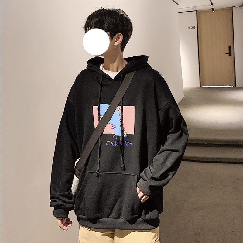 Áo hoodie họa tiết chú khủng long dễ thương trẻ trung | BigBuy360 - bigbuy360.vn