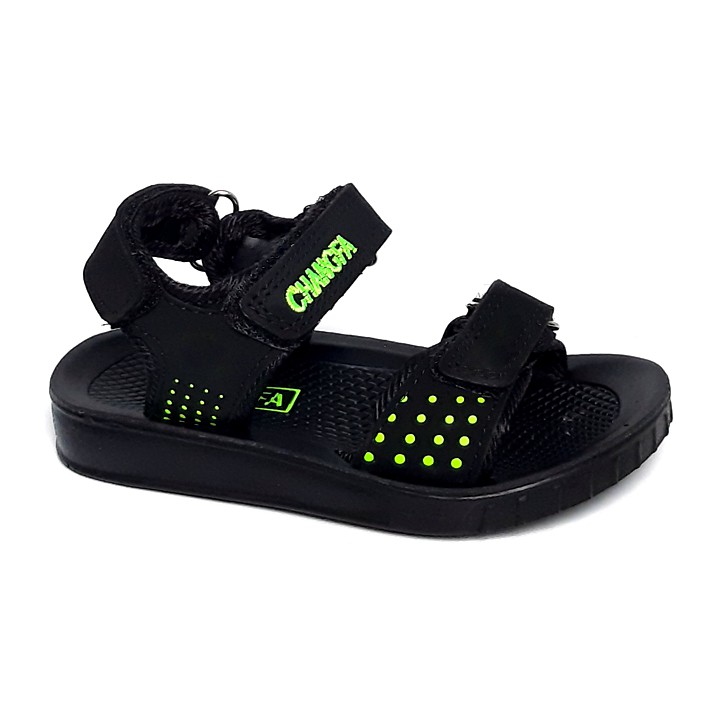 Giày Sandal trẻ em thời trang cao cấp Latoma TA2483 (Đen Phối Xanh Lá)