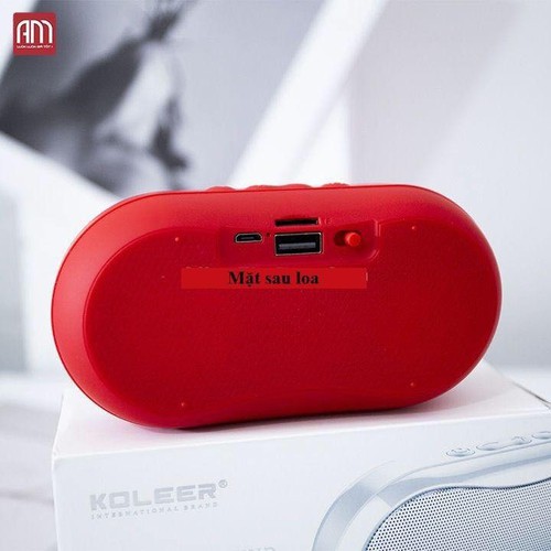 [ChínhHãng]Loa Bluetooth Koleer S29 Mini chính hãng nhập khẩu, chất lương âm thanh chuẩn, bass cực căng tại TPHCM