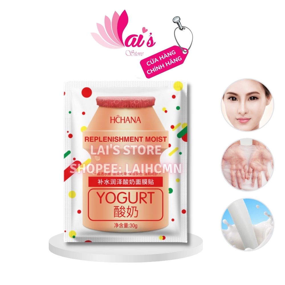 Mặt Nạ Sữa Chua Yogurt Mask Rorec Dưỡng Ẩm, Săn Chắc, Kiểm Soát Dầu, Sáng Da, Thu Nhỏ Lỗ Chân Lông Mask Chính Hãng