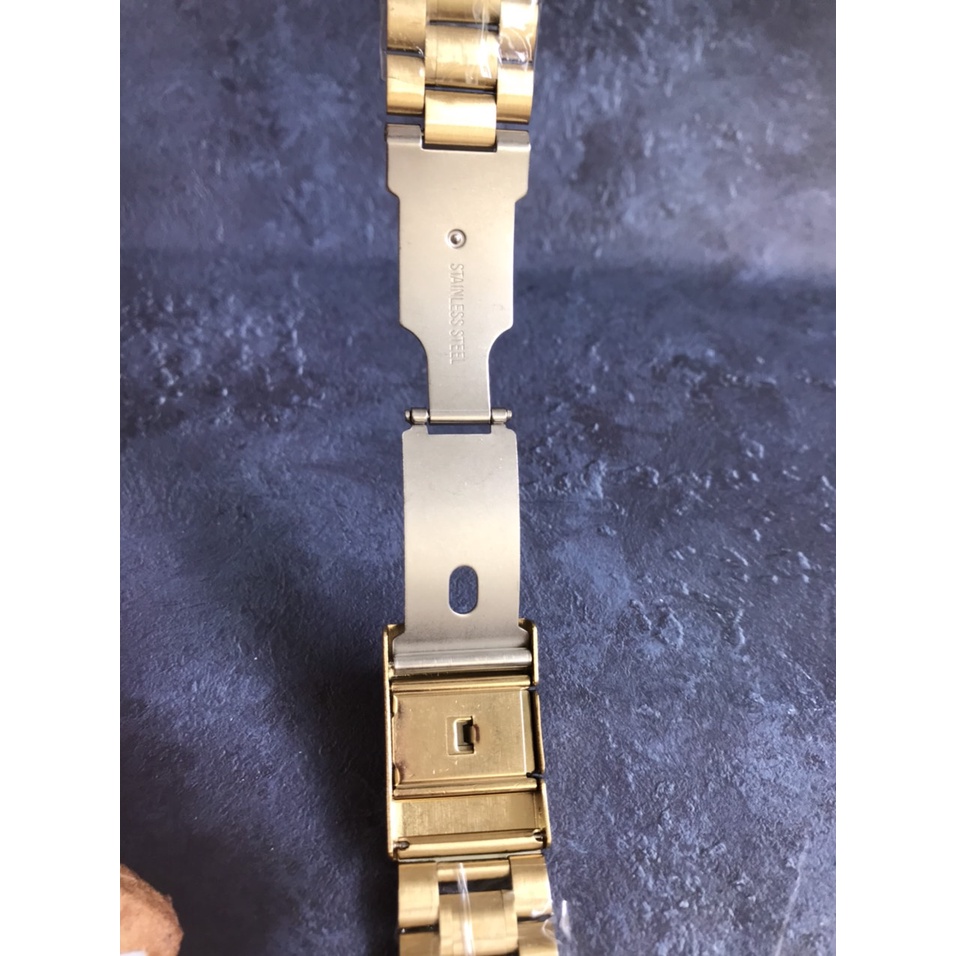 Dây Kim Loại Đúc Đầu Cong Dành Cho Đồng Hồ Nam