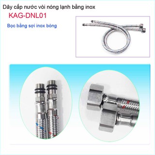 BỘ 2 DÂY CẤP VÒI NÓNG LẠNH ROCA KAG-DNL01