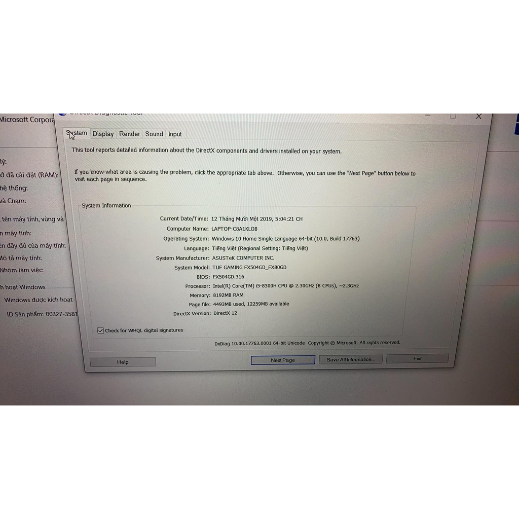 Laptop gaming ASUS FX504 | BigBuy360 - bigbuy360.vn