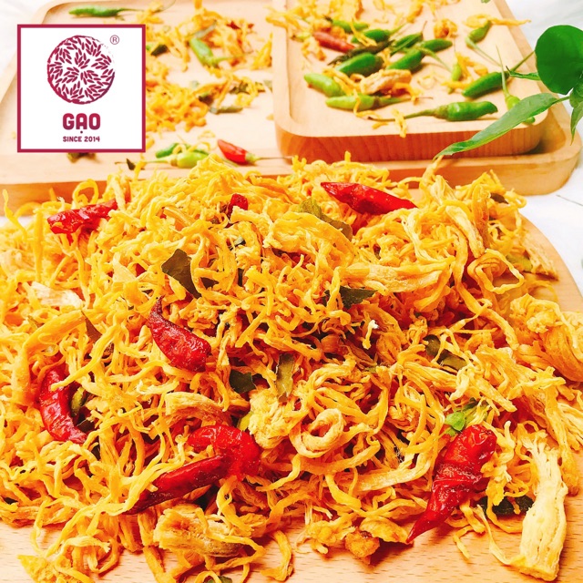 GẠO - KHÔ GÀ LÁ CHANH - 250G | BigBuy360 - bigbuy360.vn