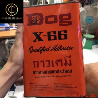 Keo con chó X-66 (3,3 lít)