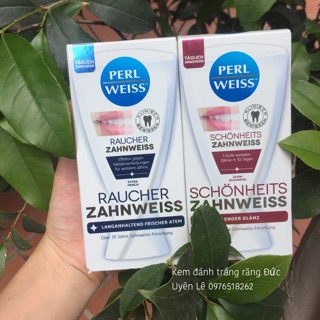 Kem đánh trắng răng Perl Weiss Đức