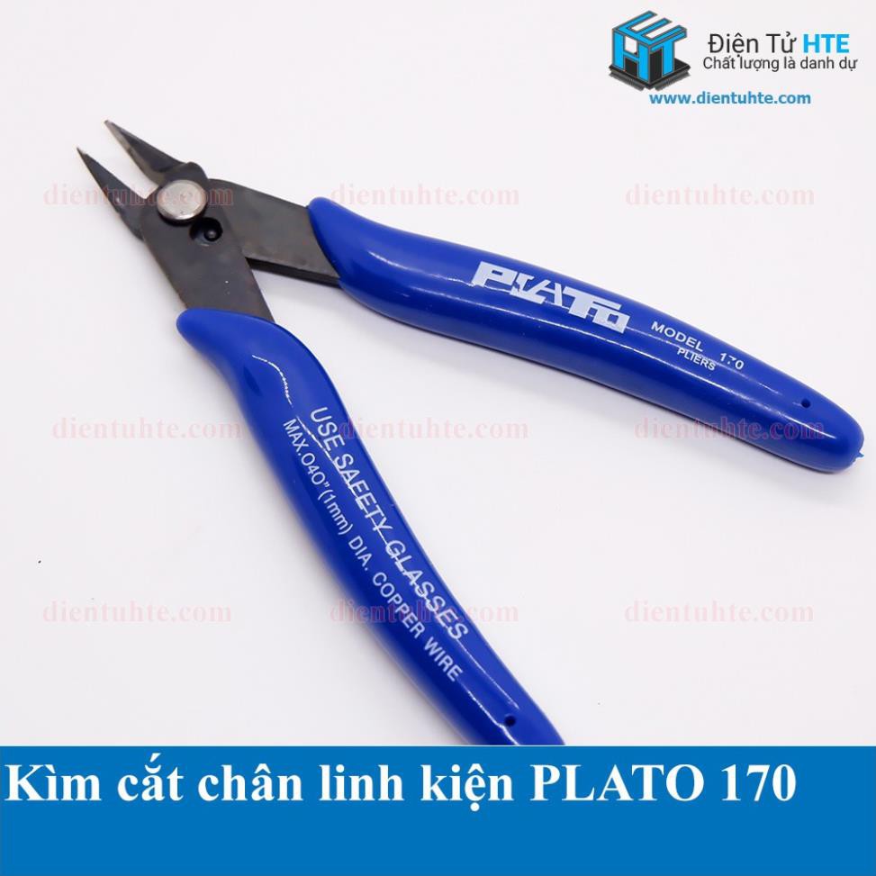 Kìm cắt linh kiện - dây điện Plato 170 Pliers