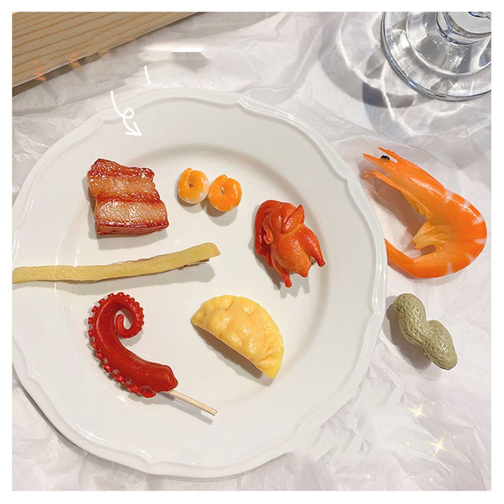 Kẹp Tóc Hình Đồ Ăn Vặt 3d Dễ Thương