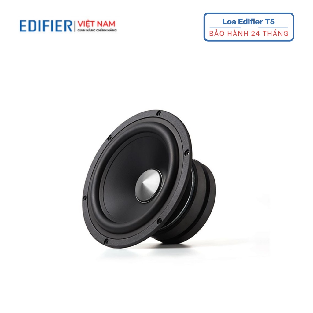 Loa siêu trầm Edifier T5 - Thiết kế mạnh mẽ Công suất 70W Bass 8 inch - Hàng chính hãng