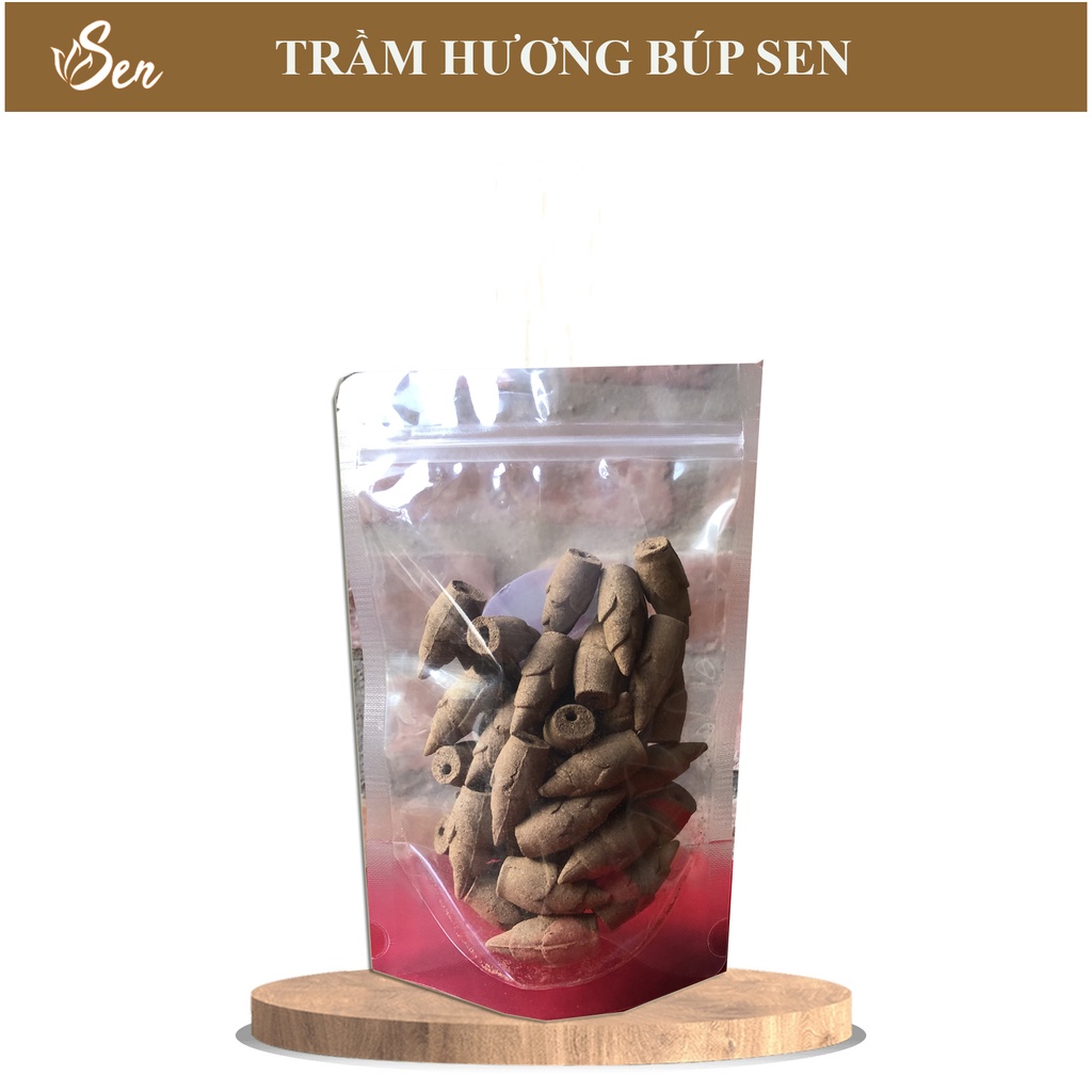 [Hương Nụ Sạch] Hương Nụ Trầm Búp Sen Sạch cao cấp dùng lư xông túi 30 viên - (Hương Trầm Sạch Búp Sen)