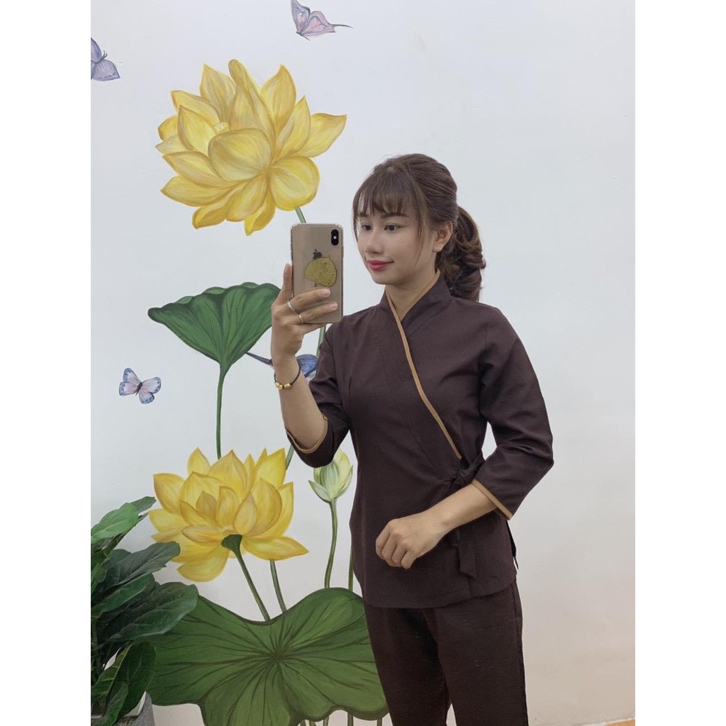 Mẫu Kate19 Đồ Lam Đi Chùa mới nhất