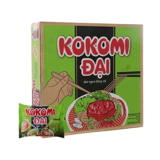 Thùng 30 Gói Mì Tôm Kokomi đại bì hầm rau thơm gói 75g