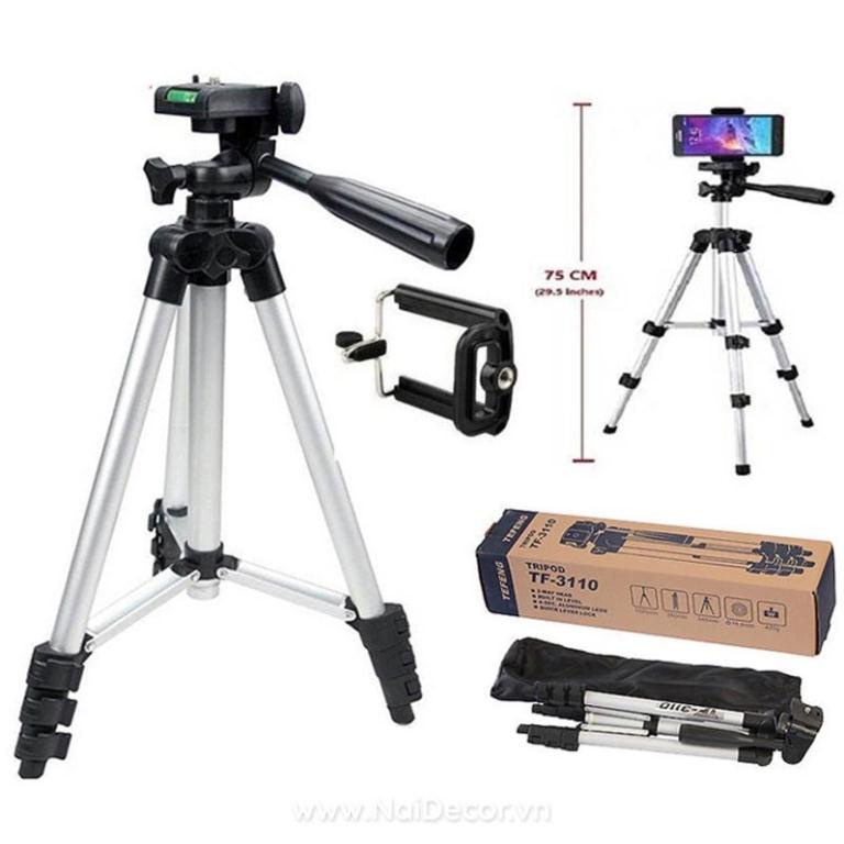 Giá đỡ điện thoại Tripod 3110 livestream