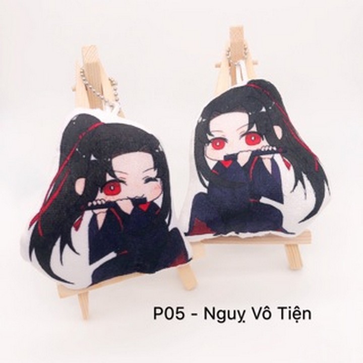 Móc khóa bông doll Ma đạo tổ sư trần tình lệnh trang trí trưng bày xinh xắn dễ thương doll