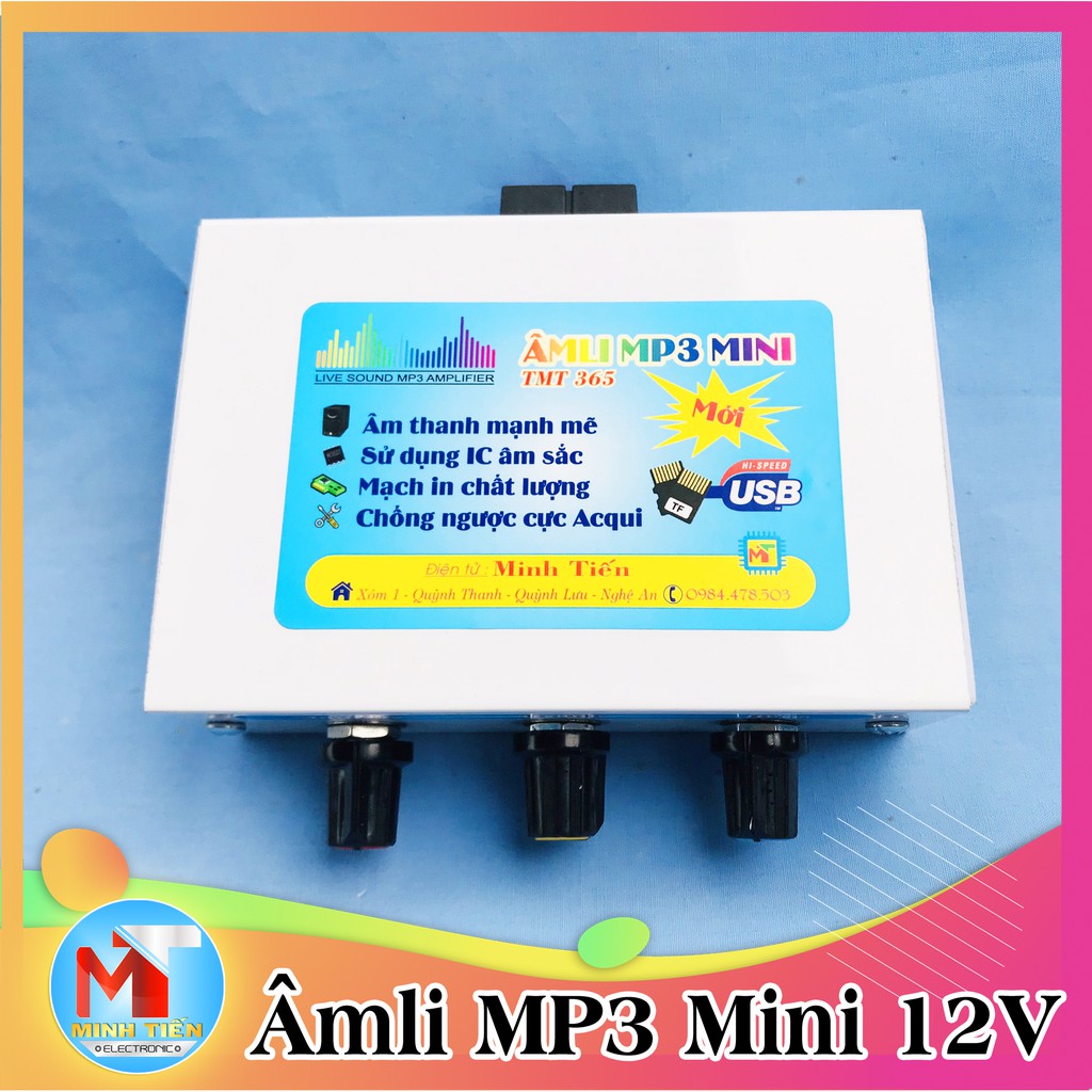 Âmli MP3 Mini - Máy Gọi Chim, Nghe Nhạc