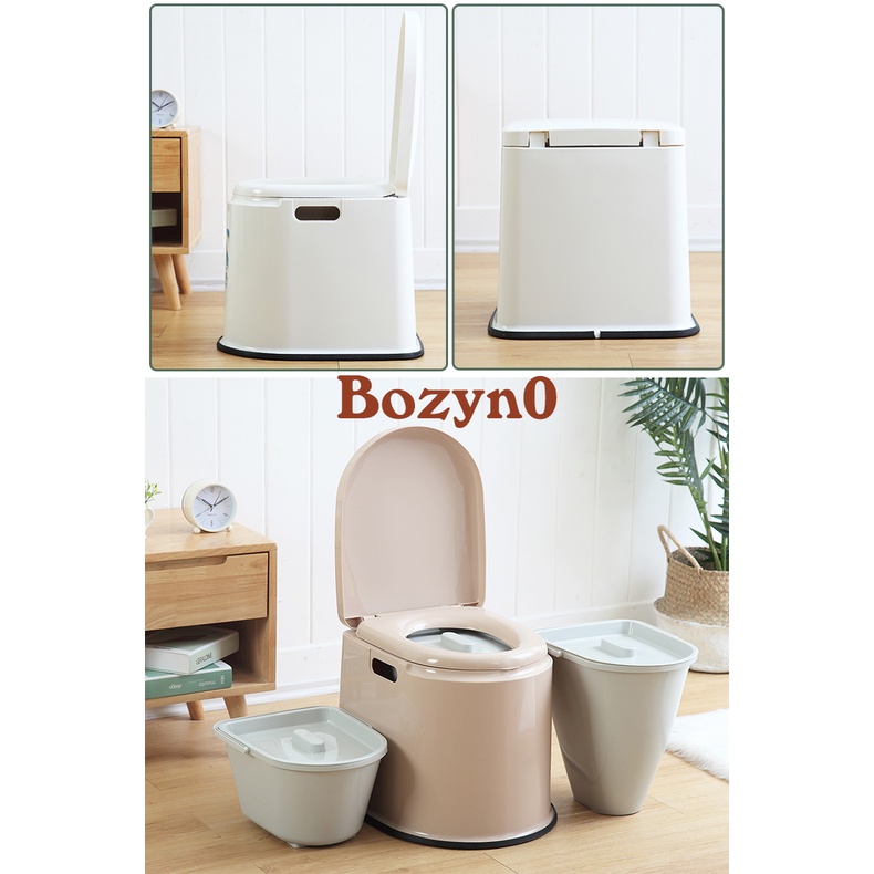 Bô vệ sinh di động cho người lớn nhựa cao cấp