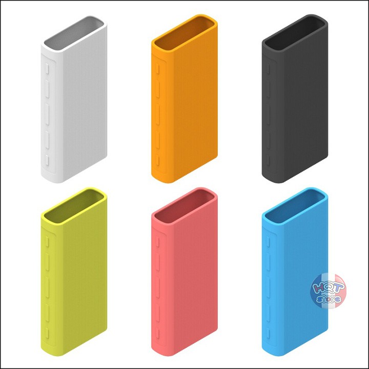 Bao silicon pin sạc dự phòng Xiaomi 20000mah Gen 3 / Gen 3 Pro