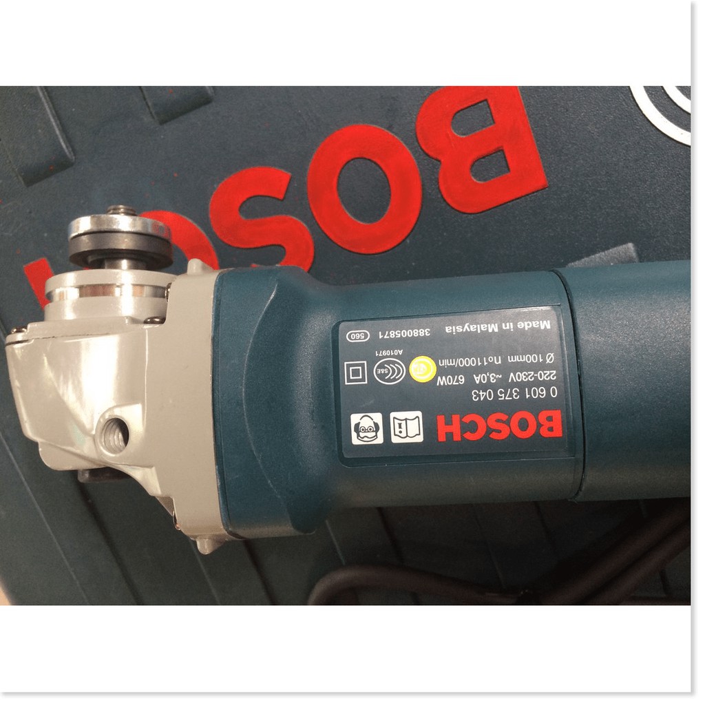 Máy mài, máy cắt cầm tay BOSCH GWS lõi đồng 670W, Máy cắt sắt bosch