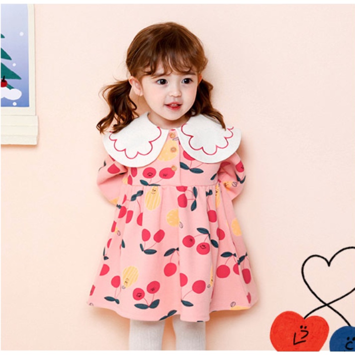 (100)Váy lót lông Hàn Quốc MM cherry 2 màu margop06