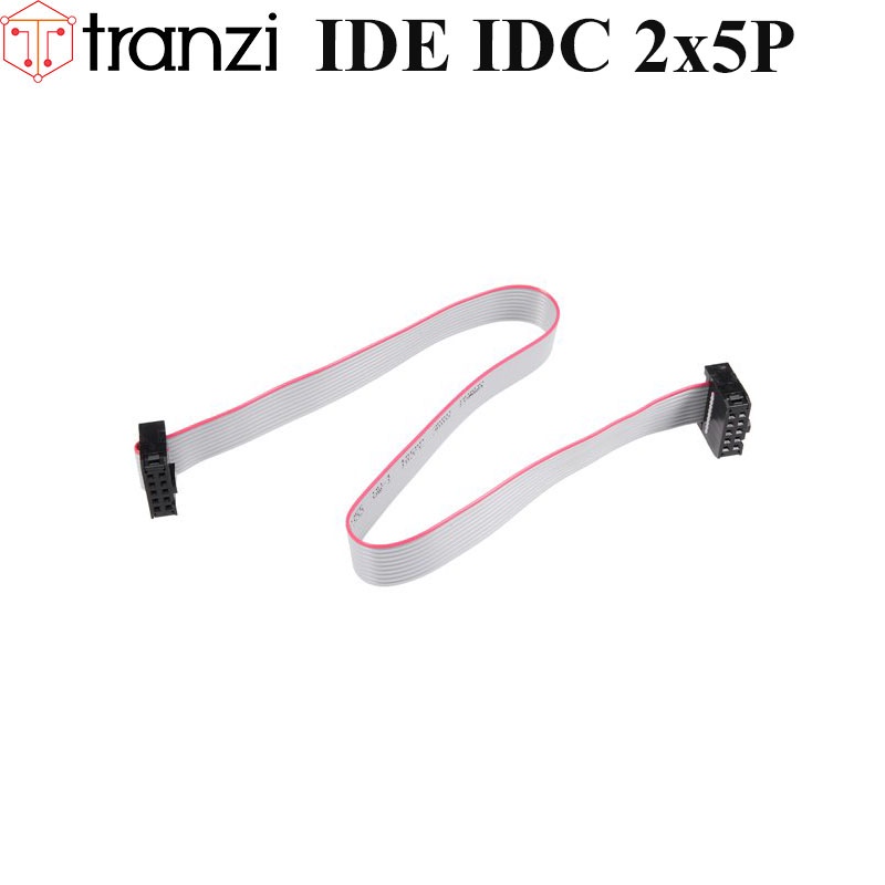 Dây cắm header 2.54mm IDE IDC 2x5P 25cm dập 2 đầu - túi 1 cái