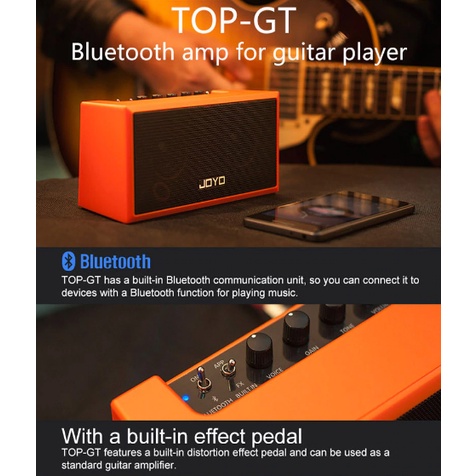 [Chính hãng] JOYO TOP-GT - Loa Bluetooth Amplifier Giutar Mini Top-GT