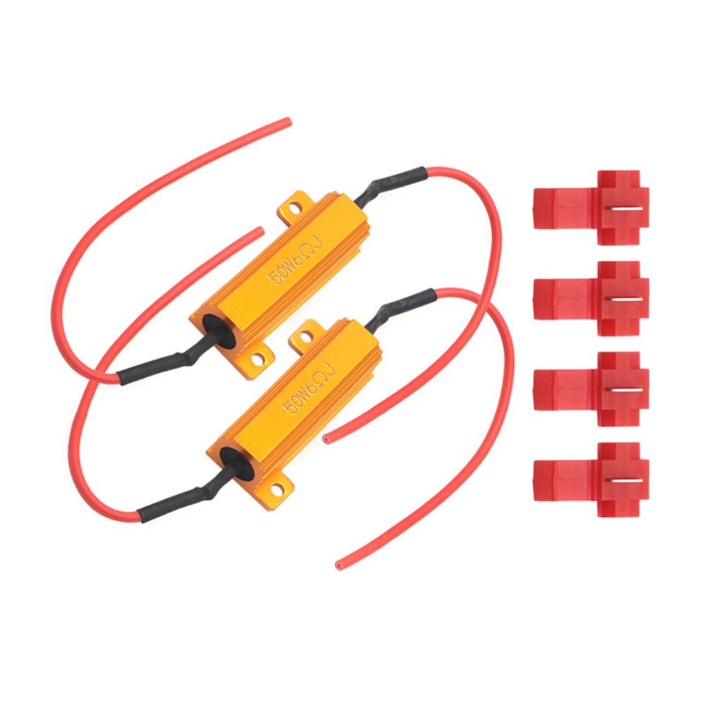 Dây cáp điện trở tải 50W 6 Ohm thay thế cho xe hơi chất lượng cao tiện dụng