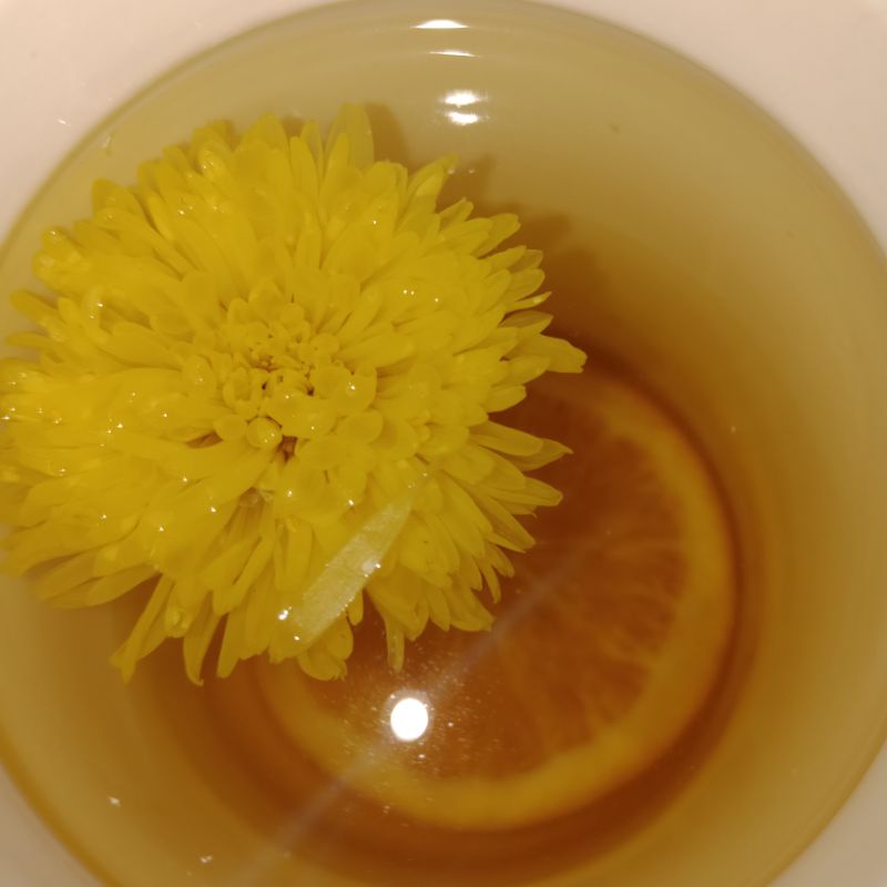 Viên Trà Hoa Cúc Đường Phèn Mật Ong | 100% Organic | Thanh Nhiệt - Giảm Ho - Đẹp Da - Ngủ Ngon