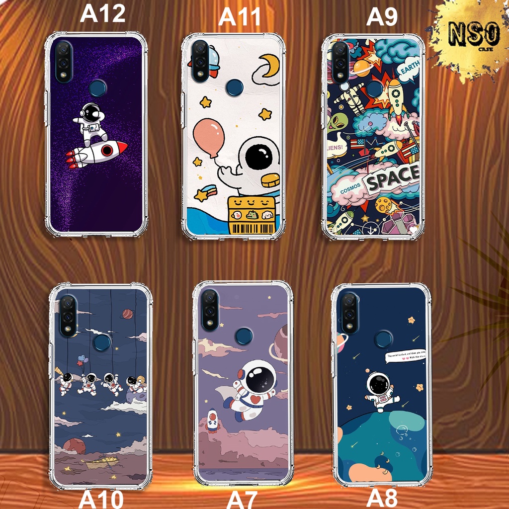 Ốp Lưng Vsmart joy 2 Plus - Vsmart Joy 1 - 1 Plus - Vsmart Joy 3  In Hình Phi Hành Gia Đẹp Ngộ Nghĩnh