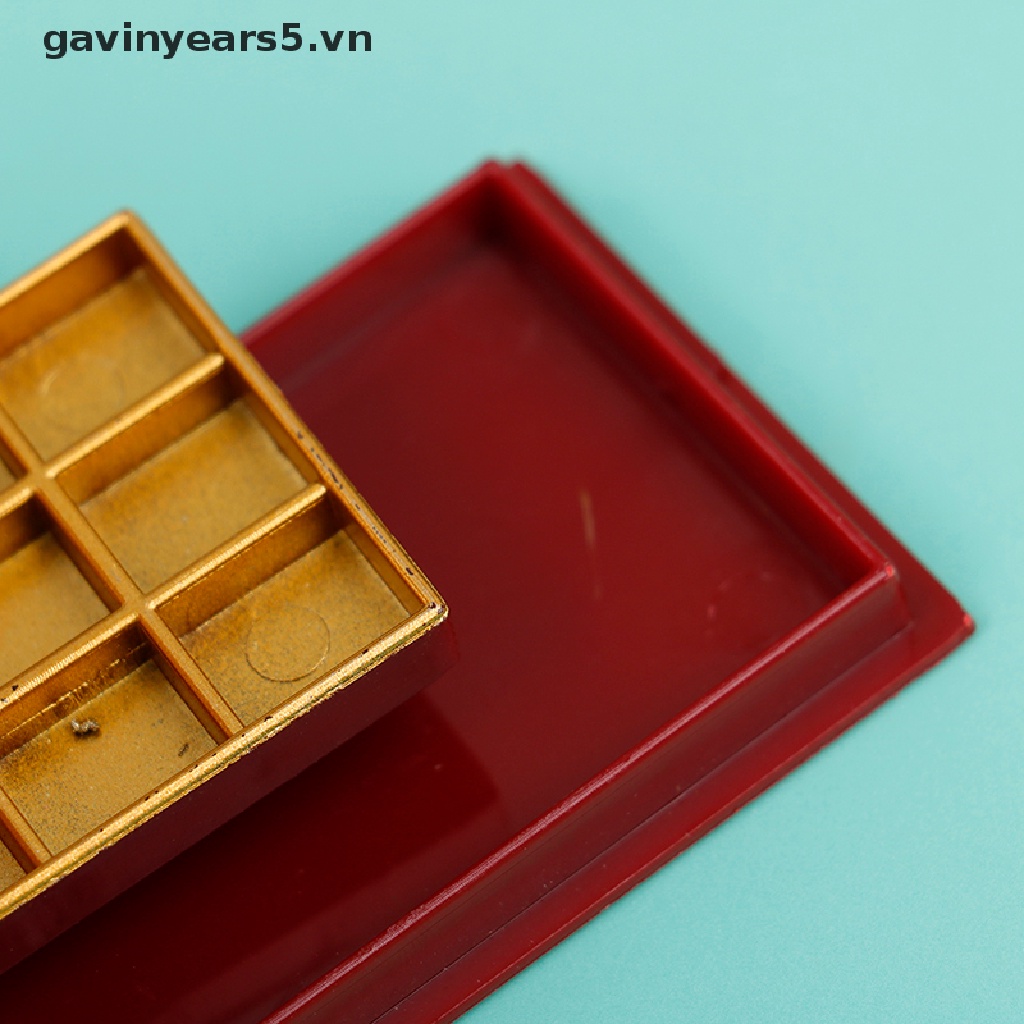 Set 3 Khay Đựng Thức Ăn Đồ Chơi Mini Màu Trắng Cho Nhà Búp Bê