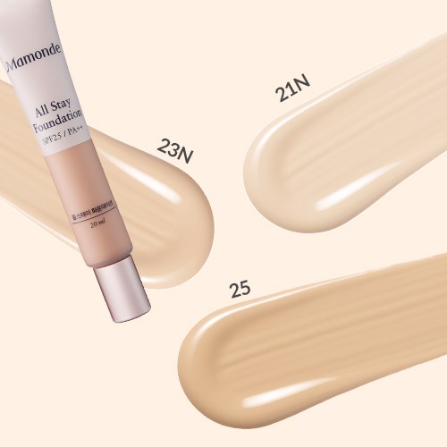 Kem nền che khuyết điểm lâu trôi Mamonde All Stay Foundation SPF 25 PA ++ 20ml | BigBuy360 - bigbuy360.vn