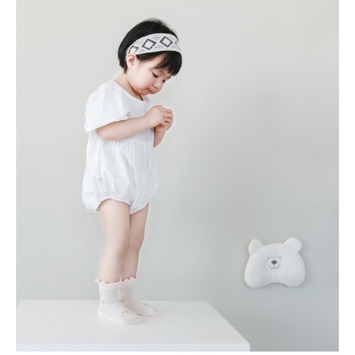 Tất lưới mỏng hoạ tiết siêu xinh cho bé 0-36 tháng
