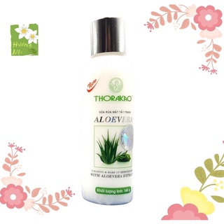 Sữa rửa mặt tẩy trang ALOEVERA Thorakao 140g