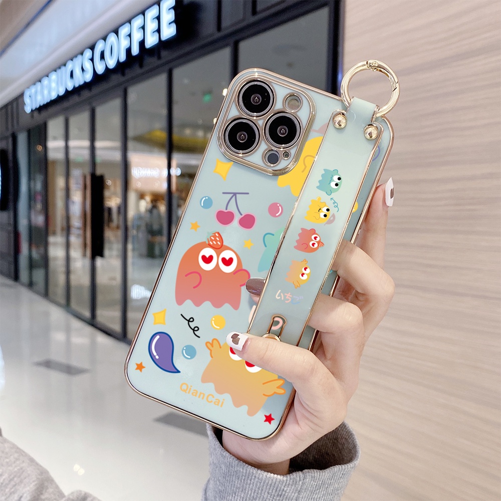 Samsung Galaxy M11 M12 M21 M30S M51 M62 F62 M32 M22 M23 4G 5G Cho Ốp lưng điện thoại In Hình Cartoon Monster