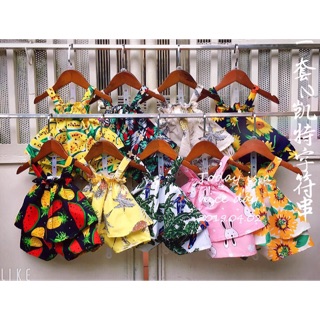 Set 4 bộ 2 dây bé gái