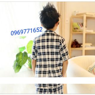 Bộ vest hè thu bé trai