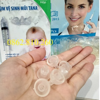 Núm Silicone vệ sinh mũi em bé TANA